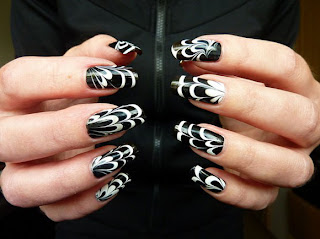 Best Simple Black Nail Art Designs