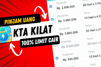 Pinjol KTA Kilat: Limit 3,8 - 4 Juta Tanpa Repot