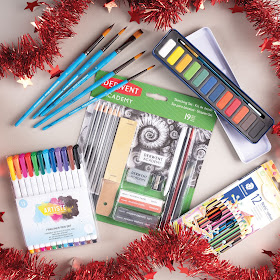 Art Beginners Christmas giveaway bundle