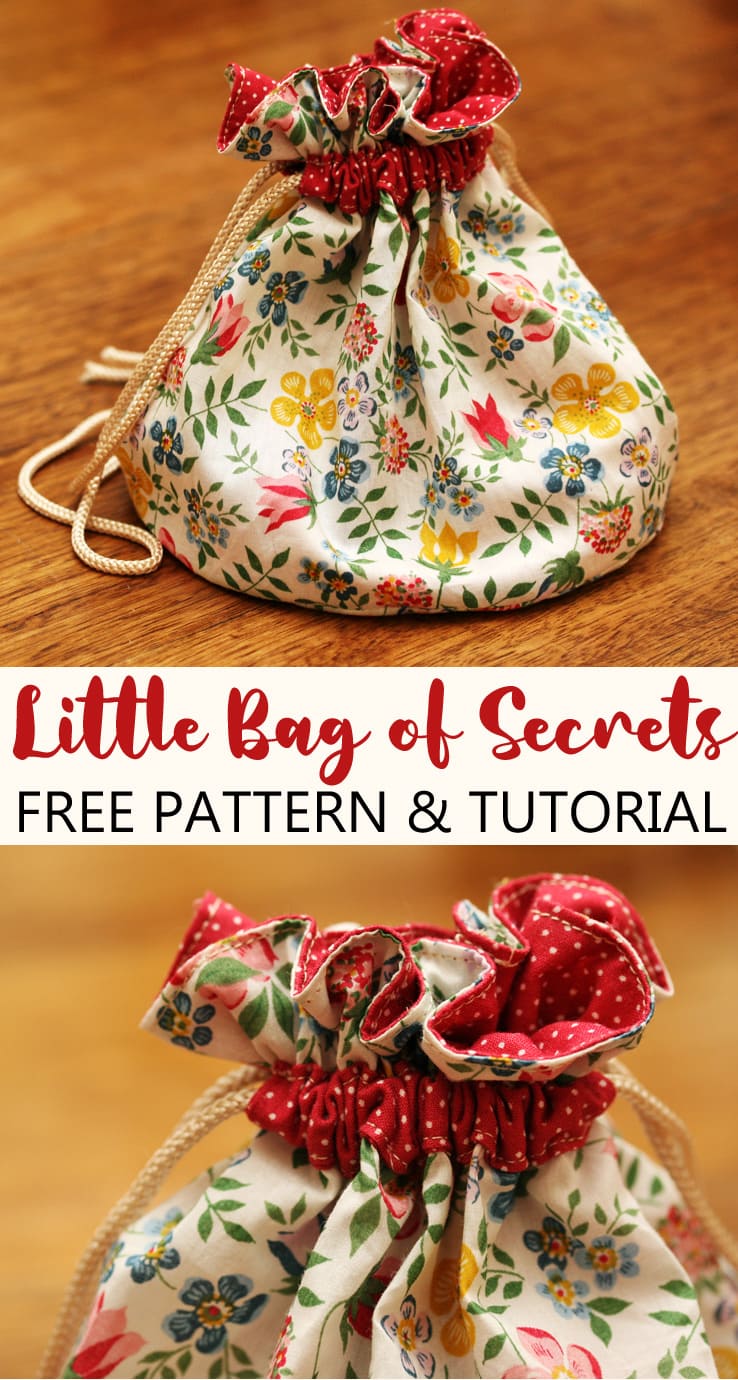 Little Bag of Secrets. Tutorial+Pattern