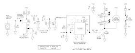 Circuit Diogram Of Anti Thift - Bicycle Anti Theft Alarm Circuit Diagram - Circuit Diogram Of Anti Thift