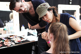 Bourjois Graduate Fashion Week backstage