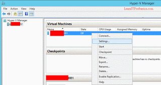 create a virtual machine in hyperv on windows server 2012 r2