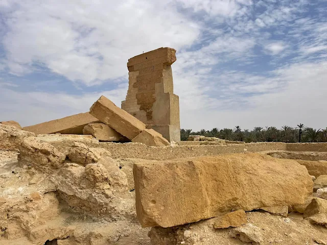 The Temple of Um Ubeydah siwa egypt