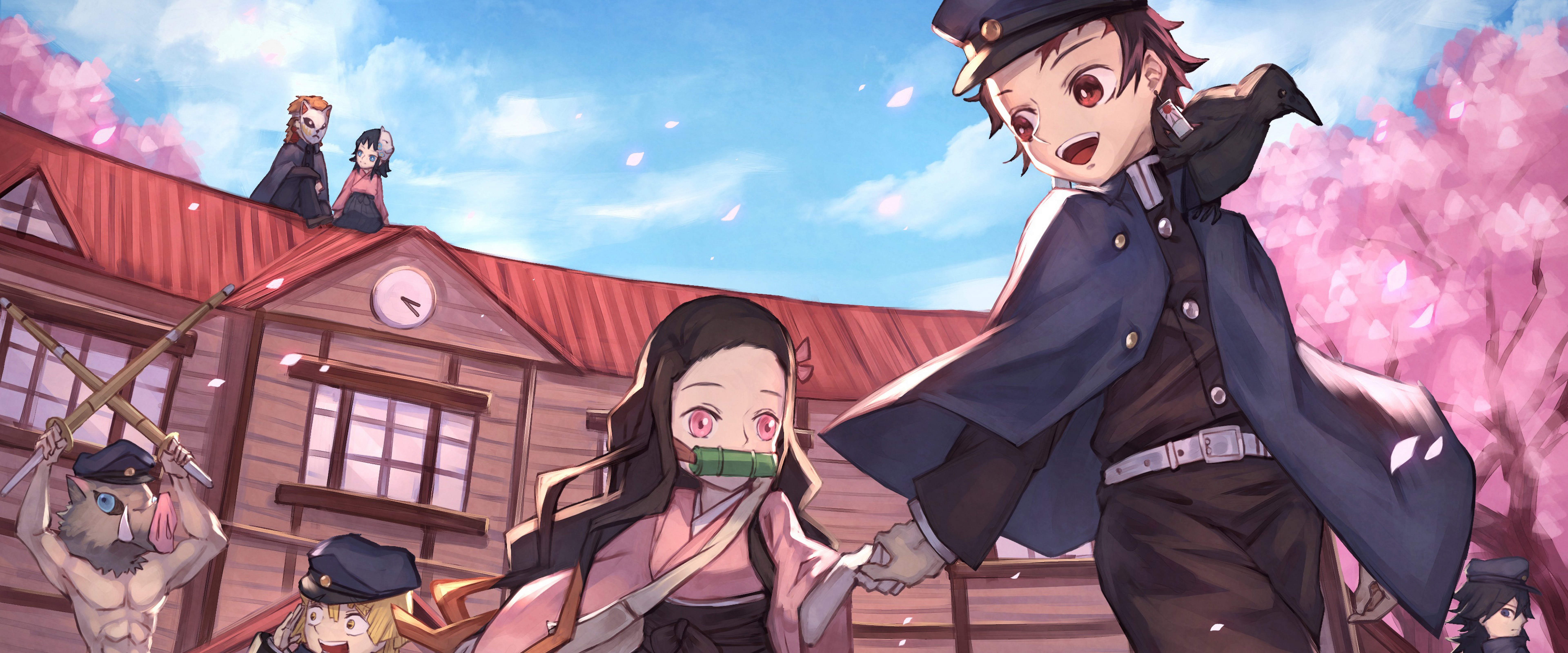Kimetsu No Yaiba Characters 4k Wallpaper 100