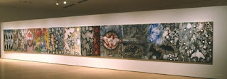 Jean-Paul Riopelle, Hommage a Rosa Luxemboug, 1992, collection du Musée national des beaux-arts du Québec