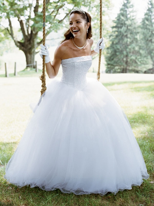 big fluffy wedding dresses