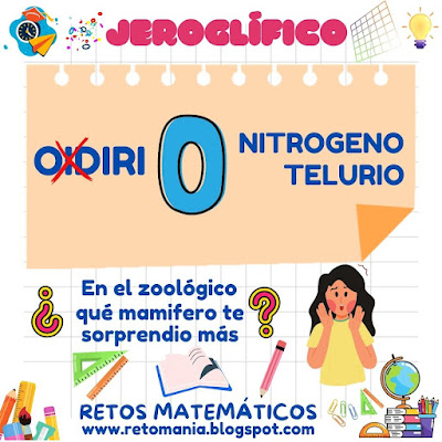 Desafíos matemáticos, Retos matemáticos, Problemas matemáticos, Retos visuales, Retos mentales, Jeroglíficos, Acertijos