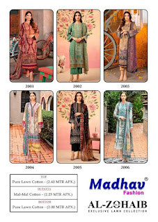 Madhav Alzohaib Vol 2 pakistani dress material