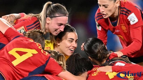 Spain wins the FIFA Women's World Cup for the first time in its history