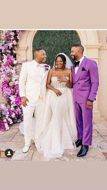 Naturi Naughton and Two Lewis's Glam Atlanta Wedding