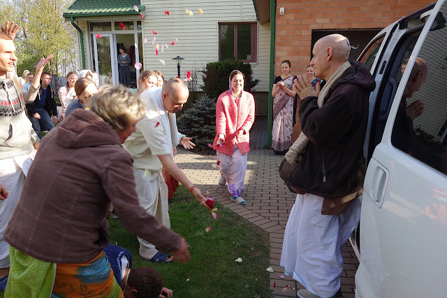 Ecstatic Krishna Consciousness Program at New Dwaraka, Kaunas, Lithuania