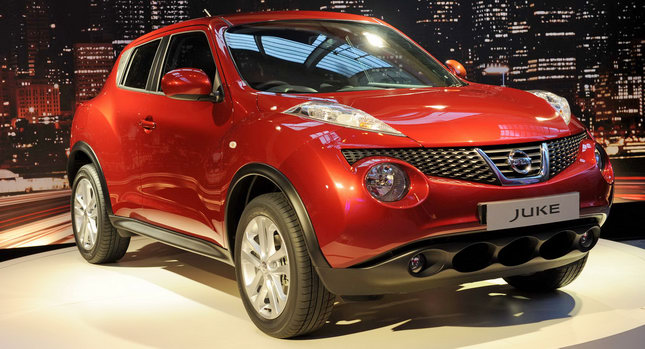 nissan juke. Nissan Juke will then starred