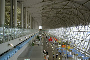 Tower control. Inside Terminal building (kansai international airport osaka japan)