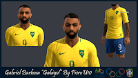 PES 2013 Face Gabriel Barbosa By PieroU10