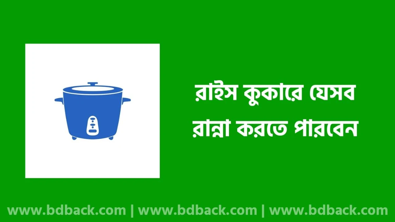 ১.৮ লিটার রাইস কুকারে কতটুকু চাল রান্না করা যায় | রাইস কুকারে কি কি রান্না করা যায়