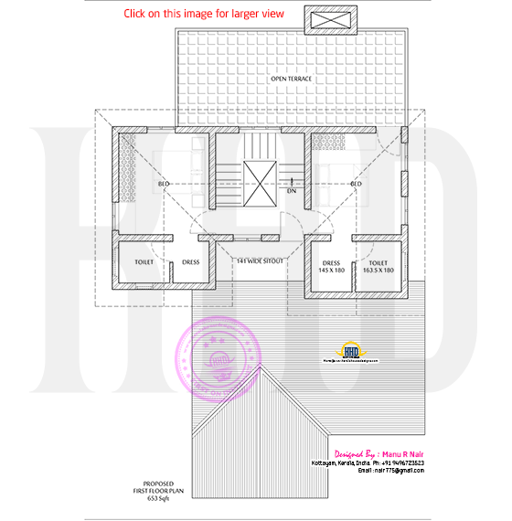 First floor plan