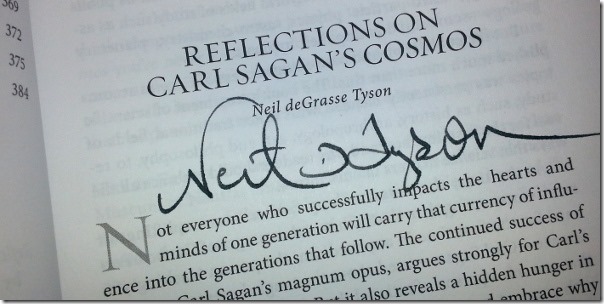 én gesigneerd door Neil deGrasse Tyson!