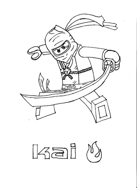 highest quality ninjago coloring pages