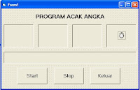 program acak angka dengan vb