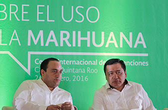 Acompaña el Gobernador al Secretario de Gobernación en la inauguración del Primer Foro de Debate Nacional sobre el Uso de la Marihuana