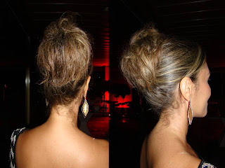 Penteado formatura da irmã