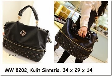 mw 8202 black (219.000) - PU Leather, 34 x 29 x 14 cm