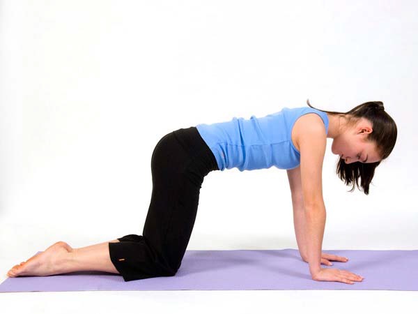 10 Yoga Poses for Shaping Thighs - tabletop pose