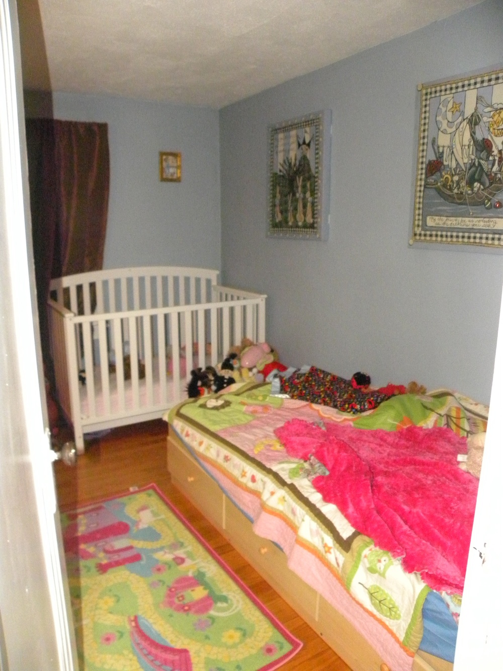 Master Bedroom Nursery Combo