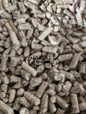 bentuk wood pellet kucing