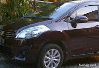 Dijual - Suzuki ertiga GL Burgundy Red 2013, iklan baris mobil gratis