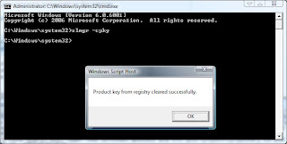 Clear Windows Product Key From Registry