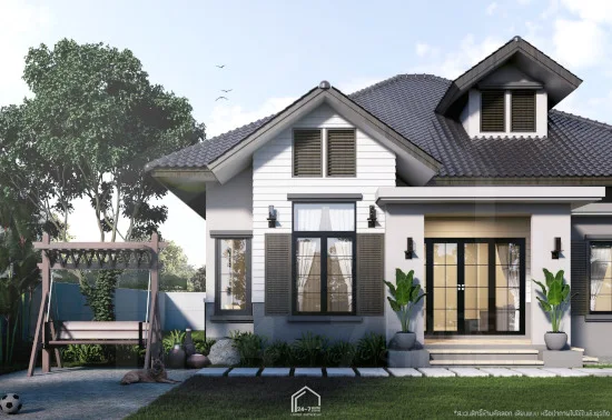 Rumah minimalis gaya kolonial modern