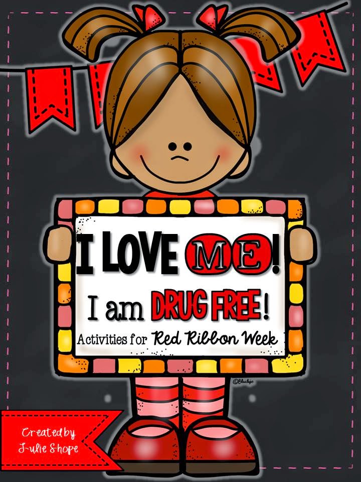 Julz Treasure Chest: I Love Me! I Am Drug Free! {Red ...