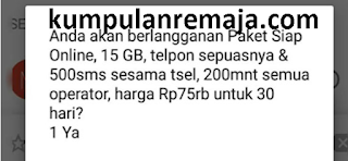 Cara Membeli Paket Driver Gojek di Kode Dial UMB