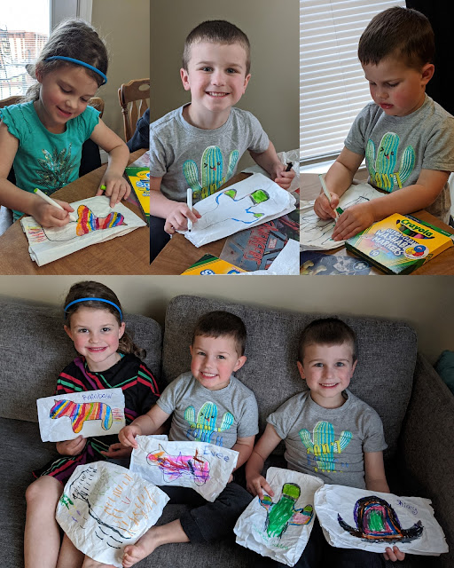 Cinco de mayo, themed day, family fun day, cinco de mayo activities, paper bag craft, paper bag drawing, cinco de mayo craft