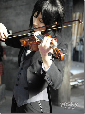 kuroshitsuji cosplay - sebastian michaelis 6 by saya