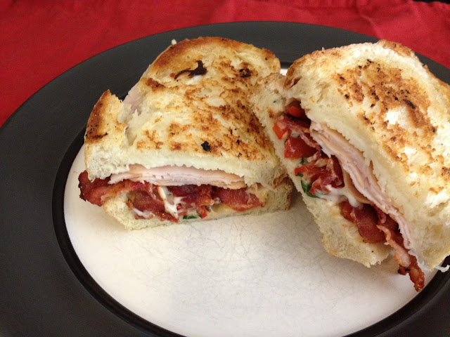 Smoked Turkey Bacon Sandwich