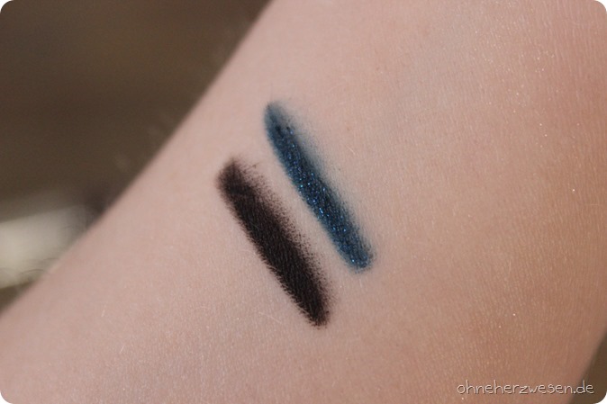 Kiko Midnight Siren cosmic Starlet LE Limited Edition Einkauf Haul Review Swatches Test Double Glam Cream Radiance Highlighter Alluring Sand 115 116 Black Teal Violet Emerald 7
