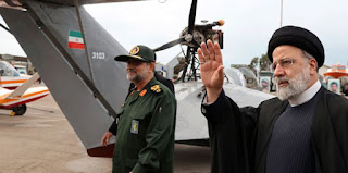 Helikopter dalam Iring-Iringan Presiden Iran Jatuh di Azerbaijan Timur