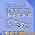 Aturan Penggunaan CSS