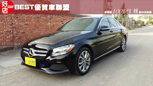 2015年 Benz C300 黑色 賓士中古車