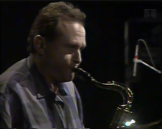 Stan Getz au Club Montmartre de Copenhague en 1987.