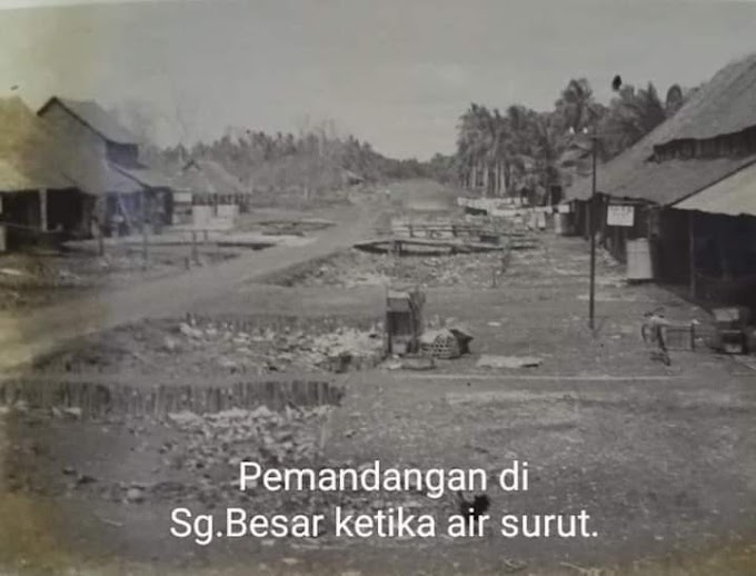 Koleksi gambar klasik Sungai Besar, Selangor era 1930an