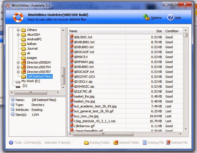 Recover Deleted Files Using WinUtilities Software 