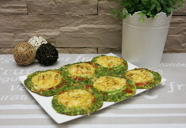 TORTITAS DE BRÓCOLI CON CALABACÍN