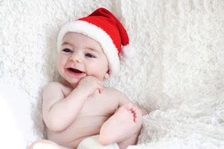 Gambar-bayi-lucu-saat-natal