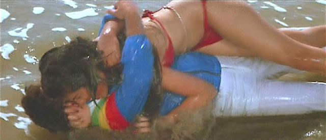 Sonam wet thigh show