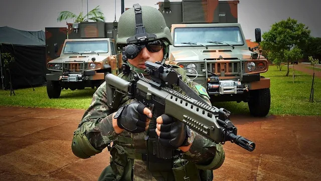 Image Attribute: SISFRON enabled Brazilian Soldier 