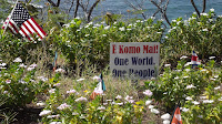 E Komo Mai means 'Welcome' - Diamond Head mini garden, Oahu, HI